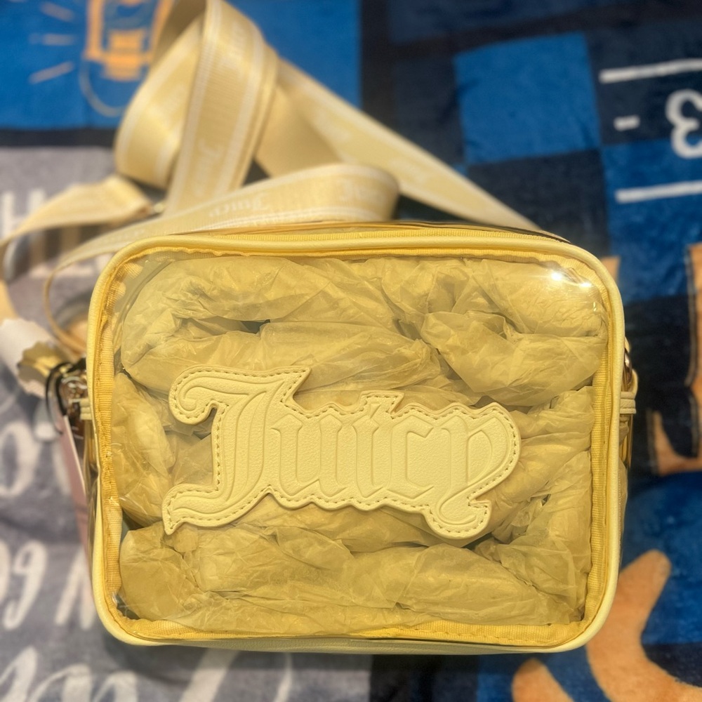 (SOLD) Juicy Couture Lemon Yellow Handbag